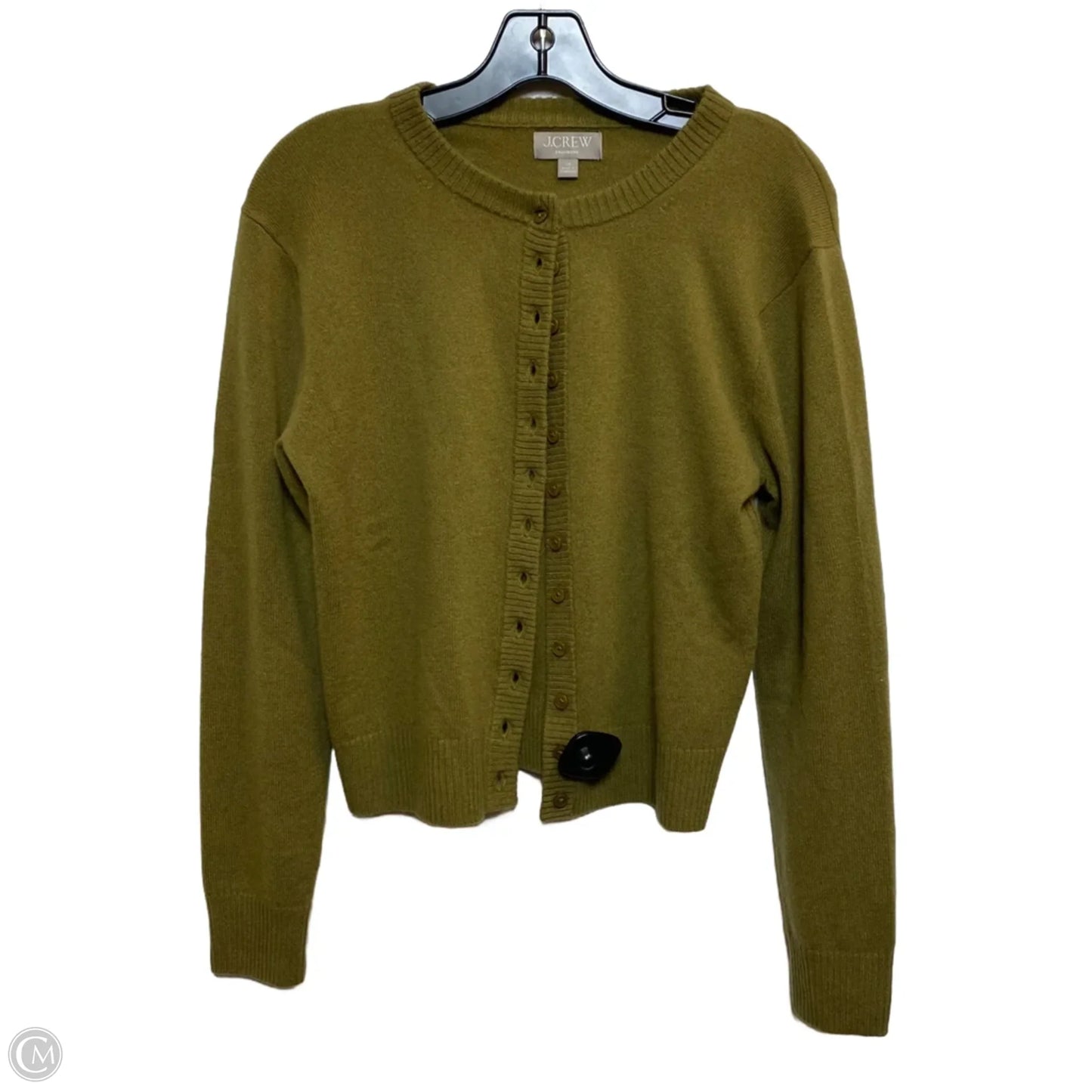 Sweater Cashmere By J. Crew In Green, Size: Xs
