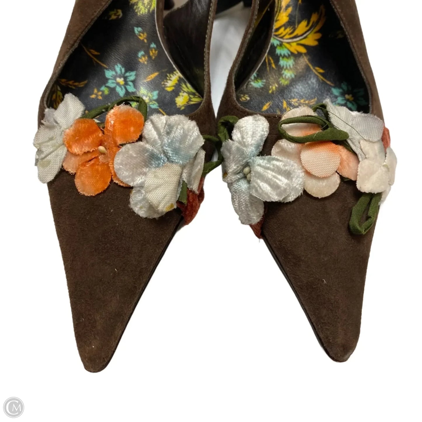 Shoes Luxury Designer By Dolce And Gabbana In Brown, Size: 7.5