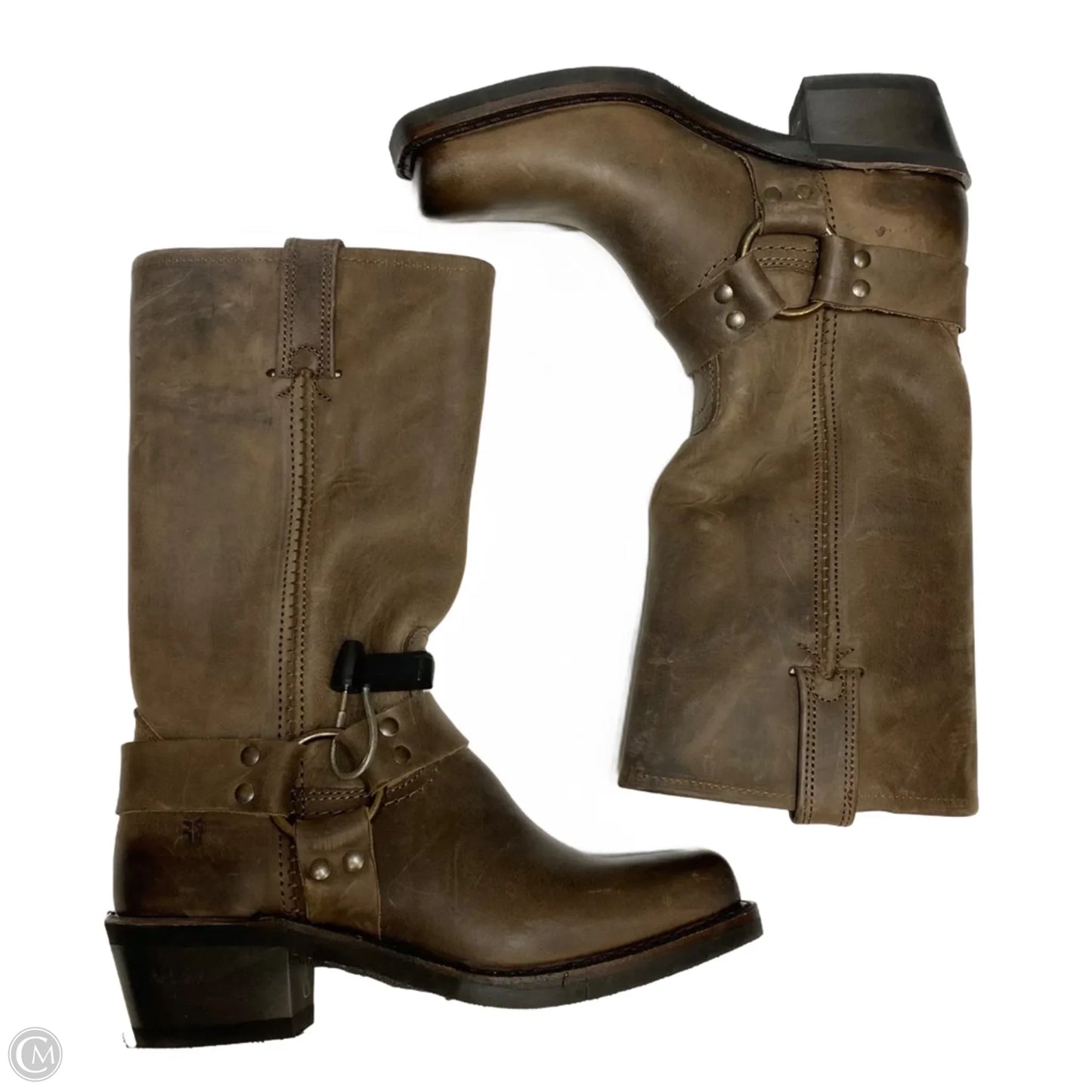 Boots Designer By Frye In Brown, Size: 6.5