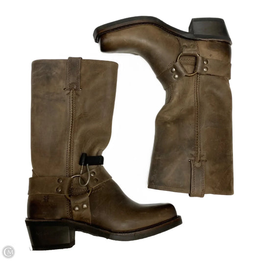 Boots Designer By Frye In Brown, Size: 6.5