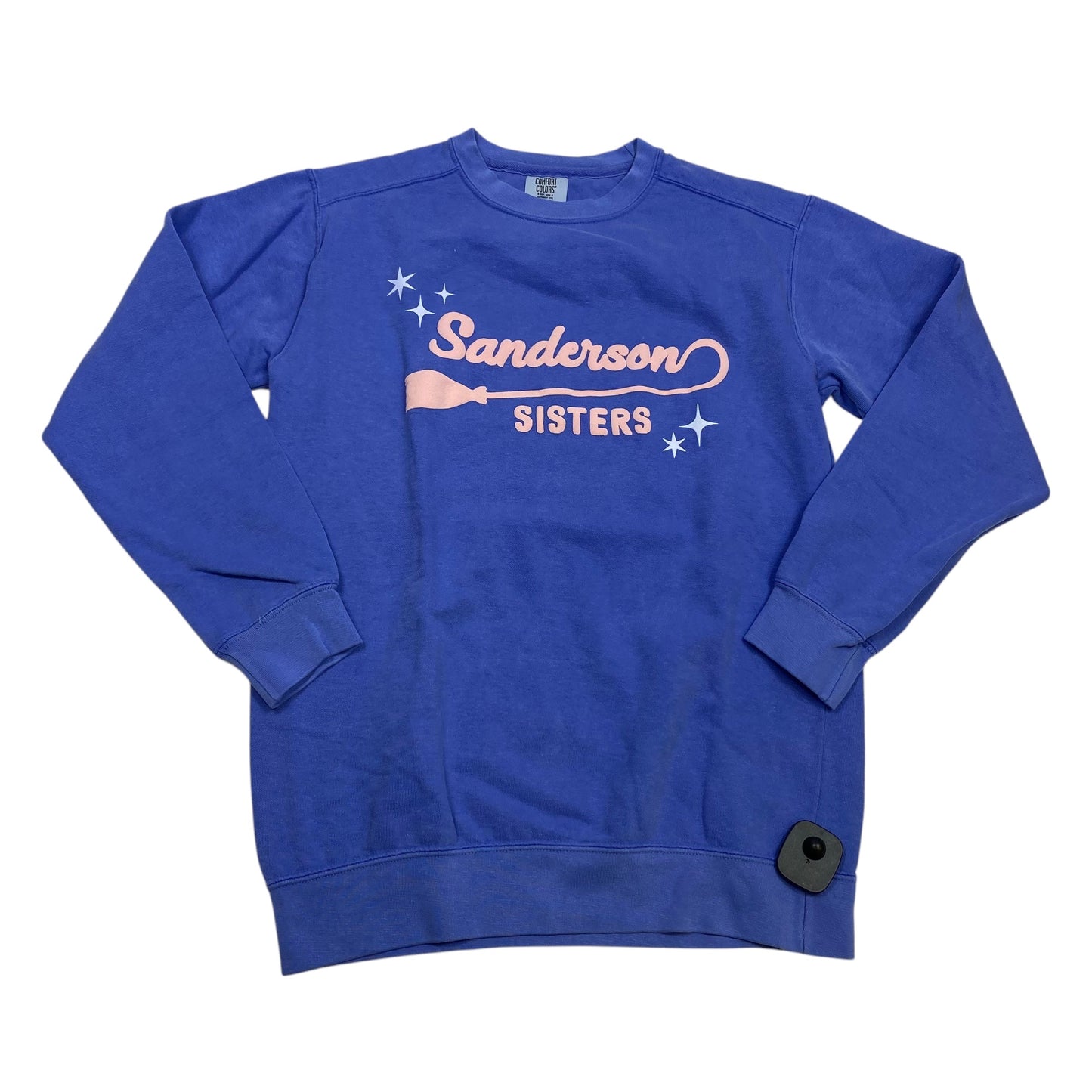 Sweatshirt Crewneck By Comfort Colors In Blue, Size: S