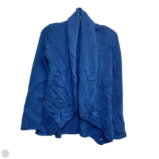 Sweater Cardigan By Wooden Ships In Blue, Size: S