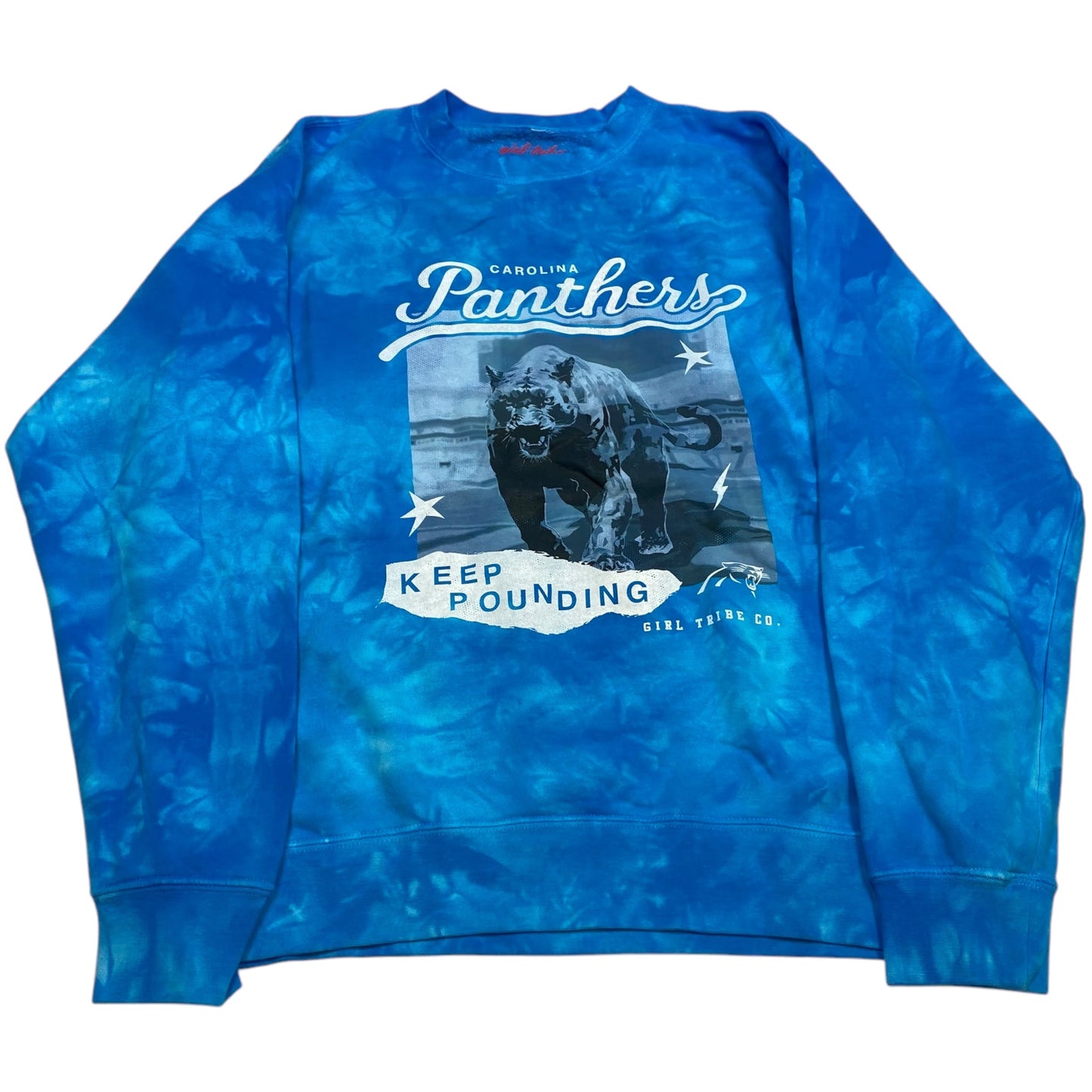 Sweatshirt Crewneck By Girl Tribe Co In Blue, Size: M