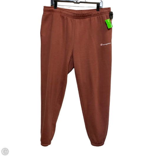 Athletic Pants By Champion In Red, Size: L