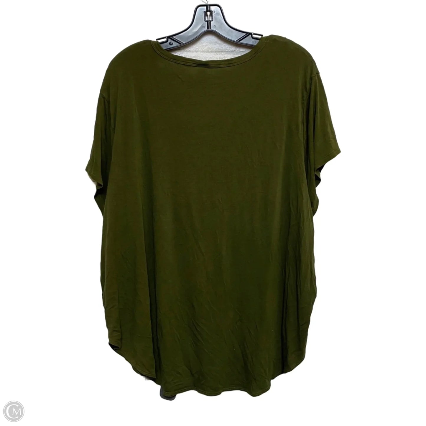 Top Short Sleeve By Old Navy In Green, Size: Xxl