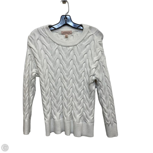 Sweater By Philosophy In White, Size: S