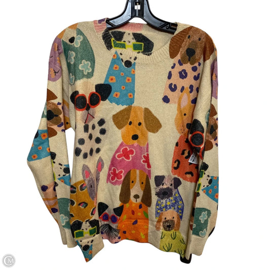 Sweater By Clothes Mentor In Brown, Size: M