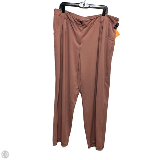 Pants Wide Leg By Halara In Pink, Size: 2x