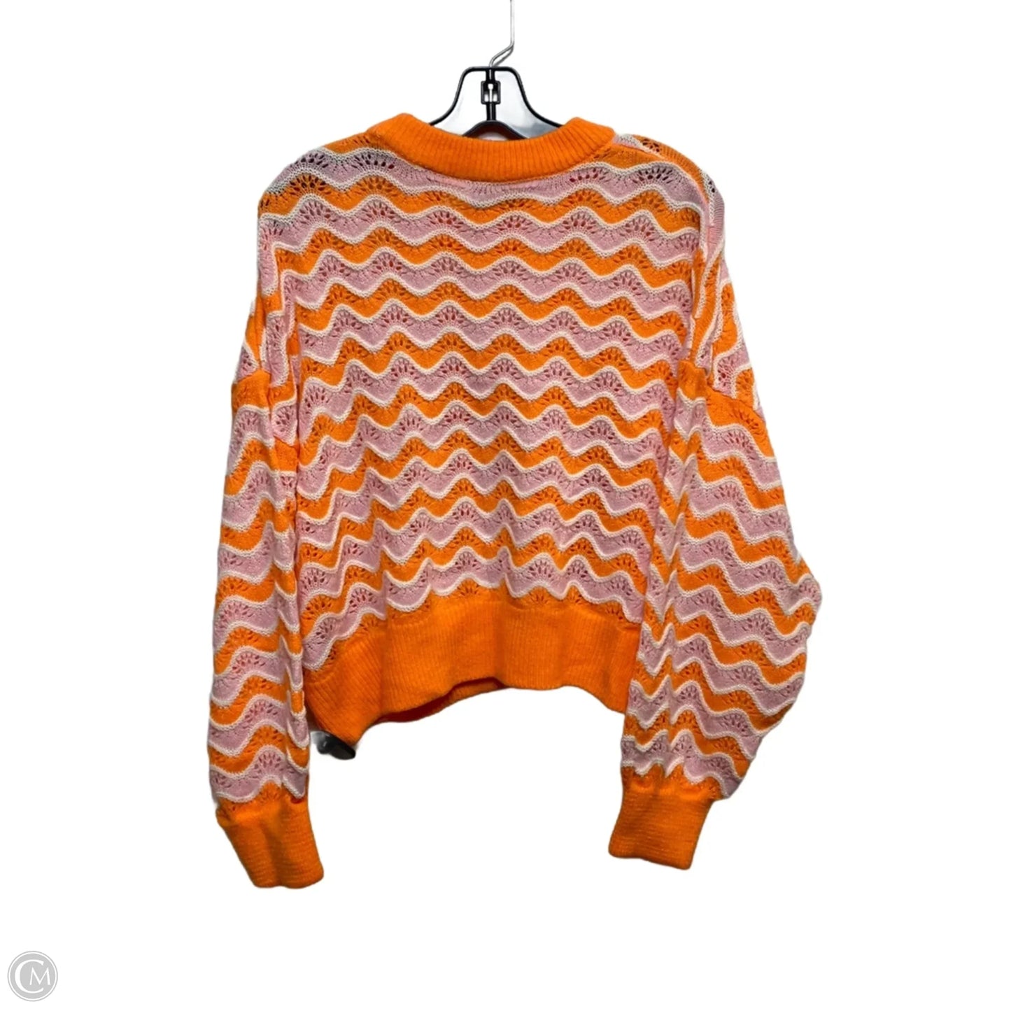 Sweater By Divided In Orange & Pink, Size: L