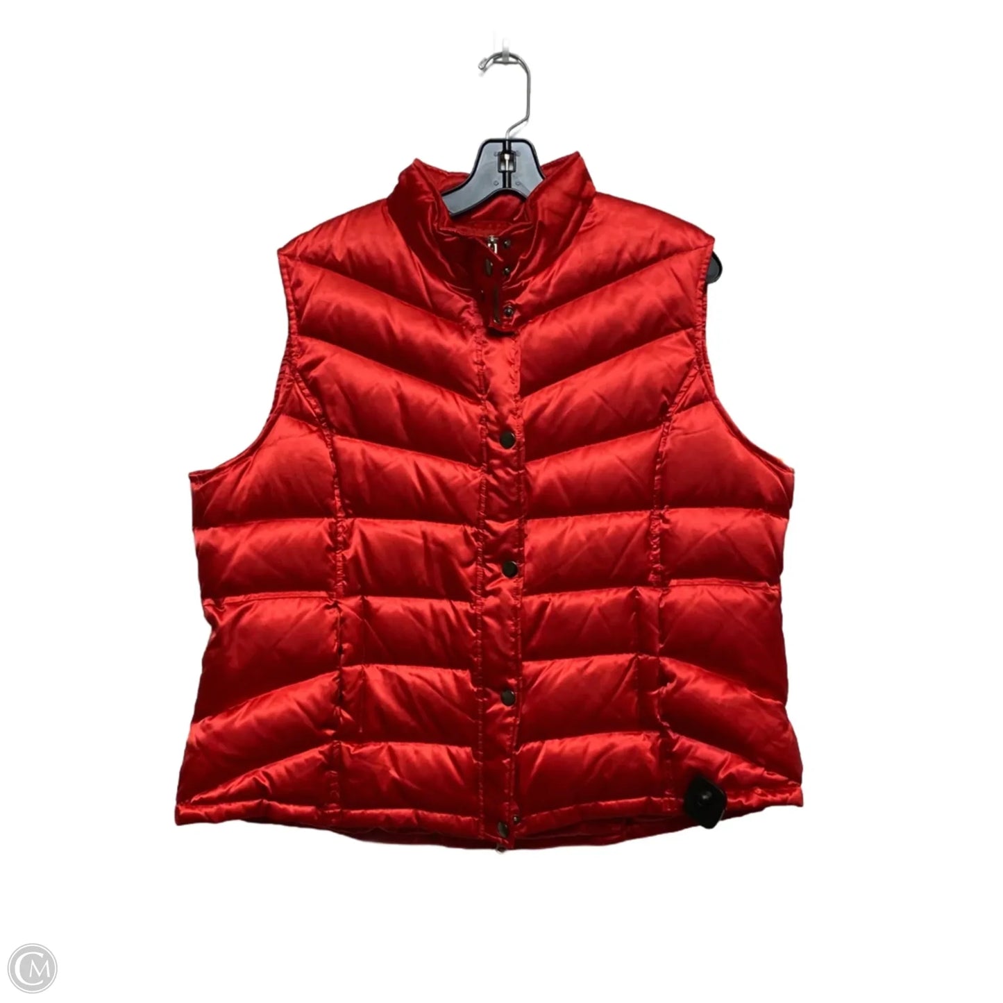 Vest Puffer & Quilted By Inc In Red, Size: 2x