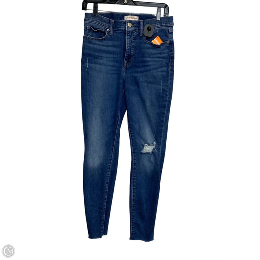 Jeans Skinny By Lucky Brand In Blue Denim, Size: 8