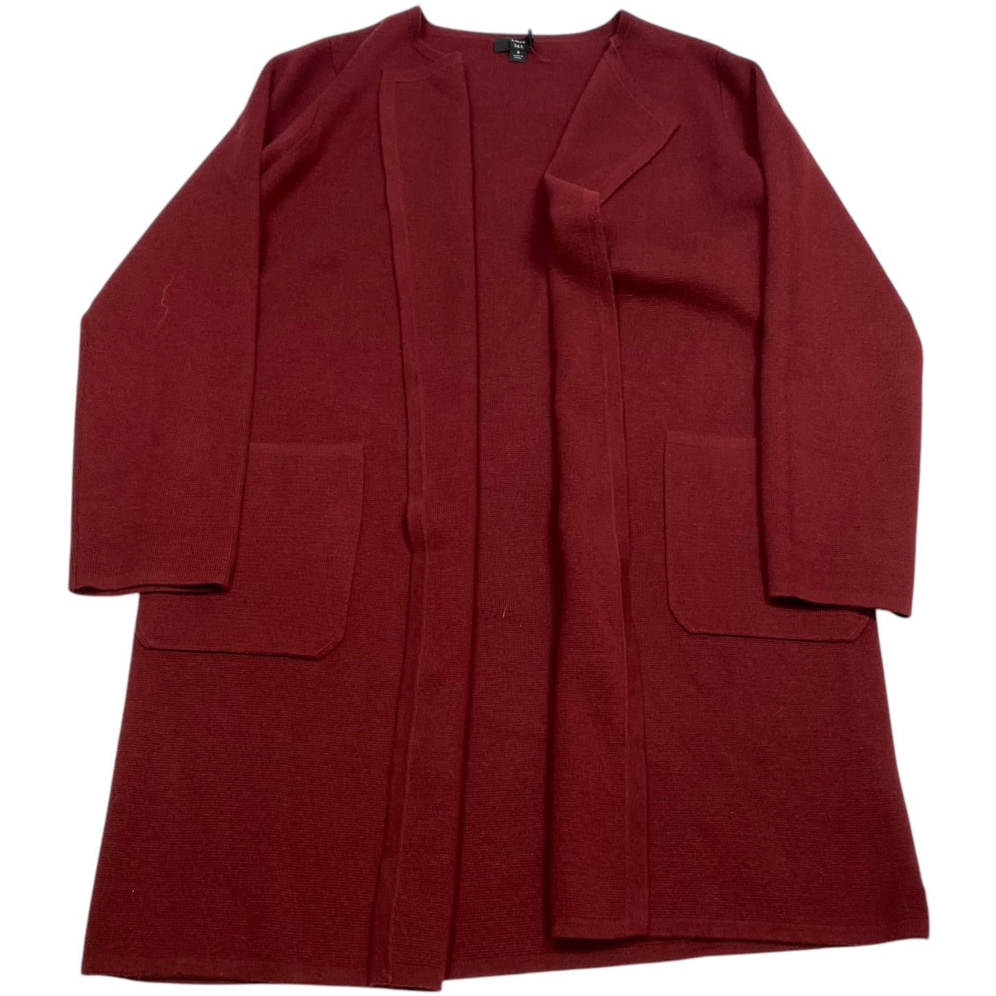 Sweater Cardigan By J. Crew In Red, Size: S