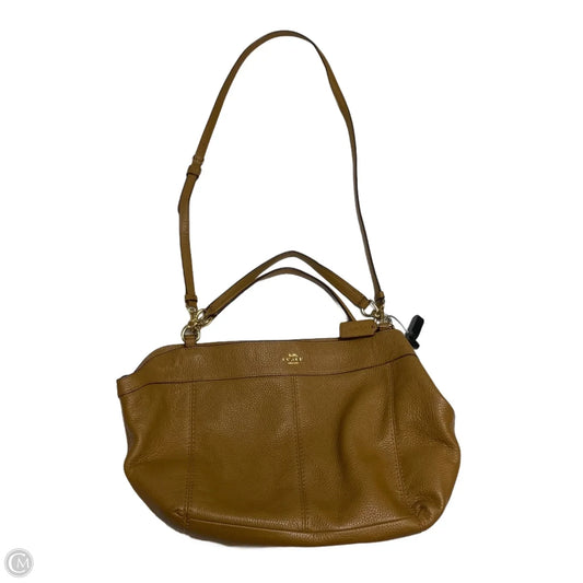 Crossbody Designer By Coach, Size: Large