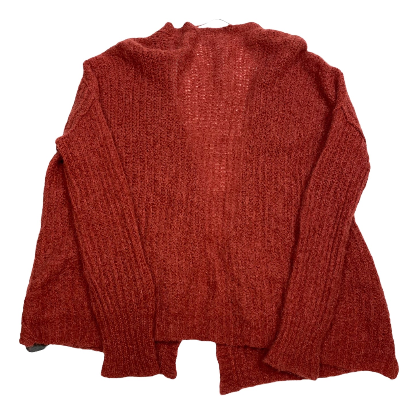 Sweater Cardigan By Free People In Red, Size: Xs