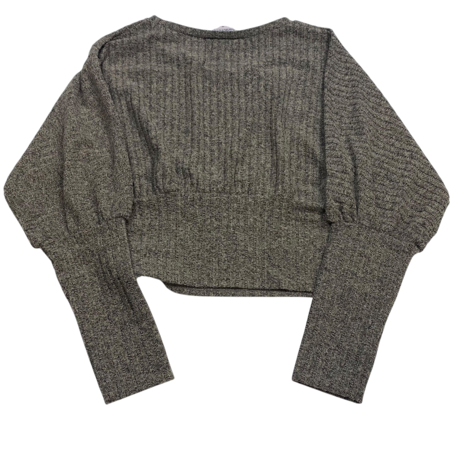 Top Long Sleeve By Lark + Grey In Brown, Size: M