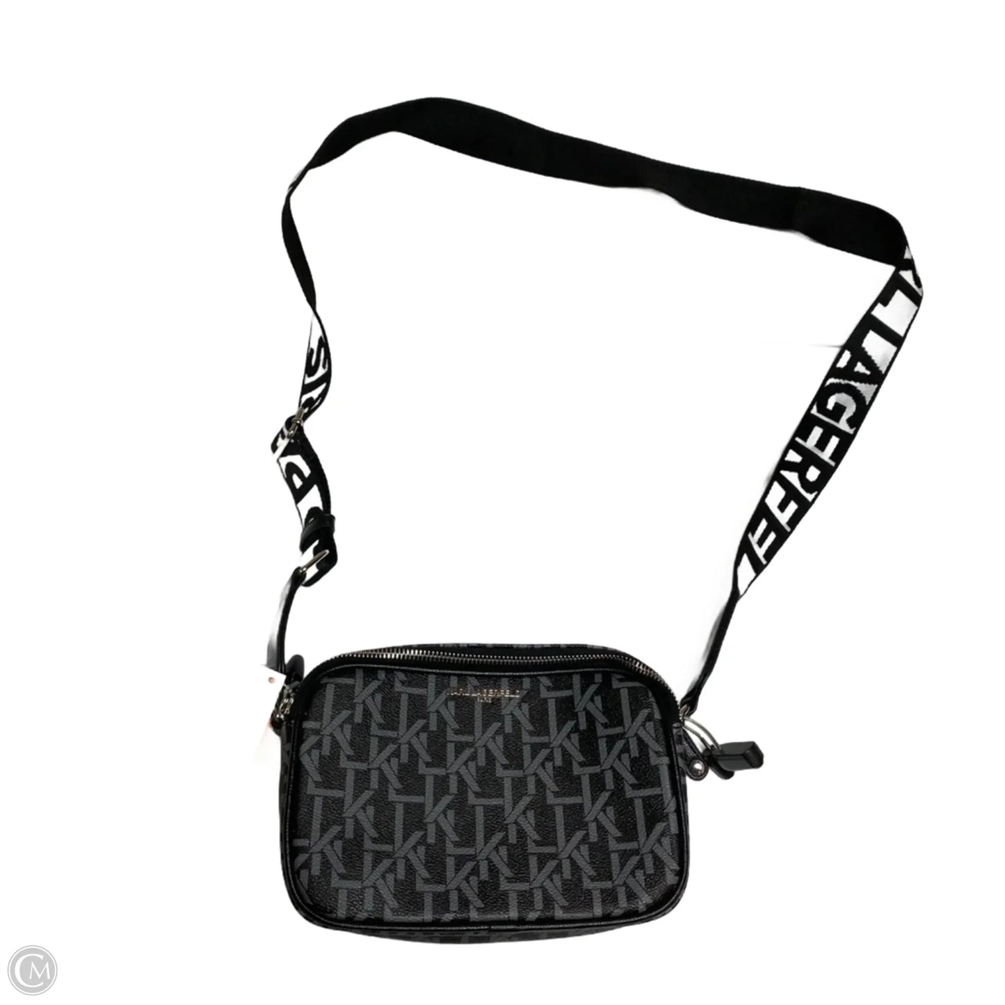 Crossbody Designer By Karl Lagerfeld, Size: Small