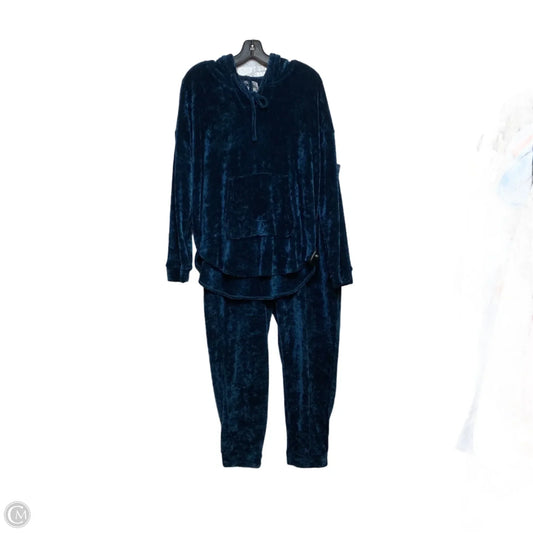 Lounge Set Pants By Cupio In Blue, Size: L