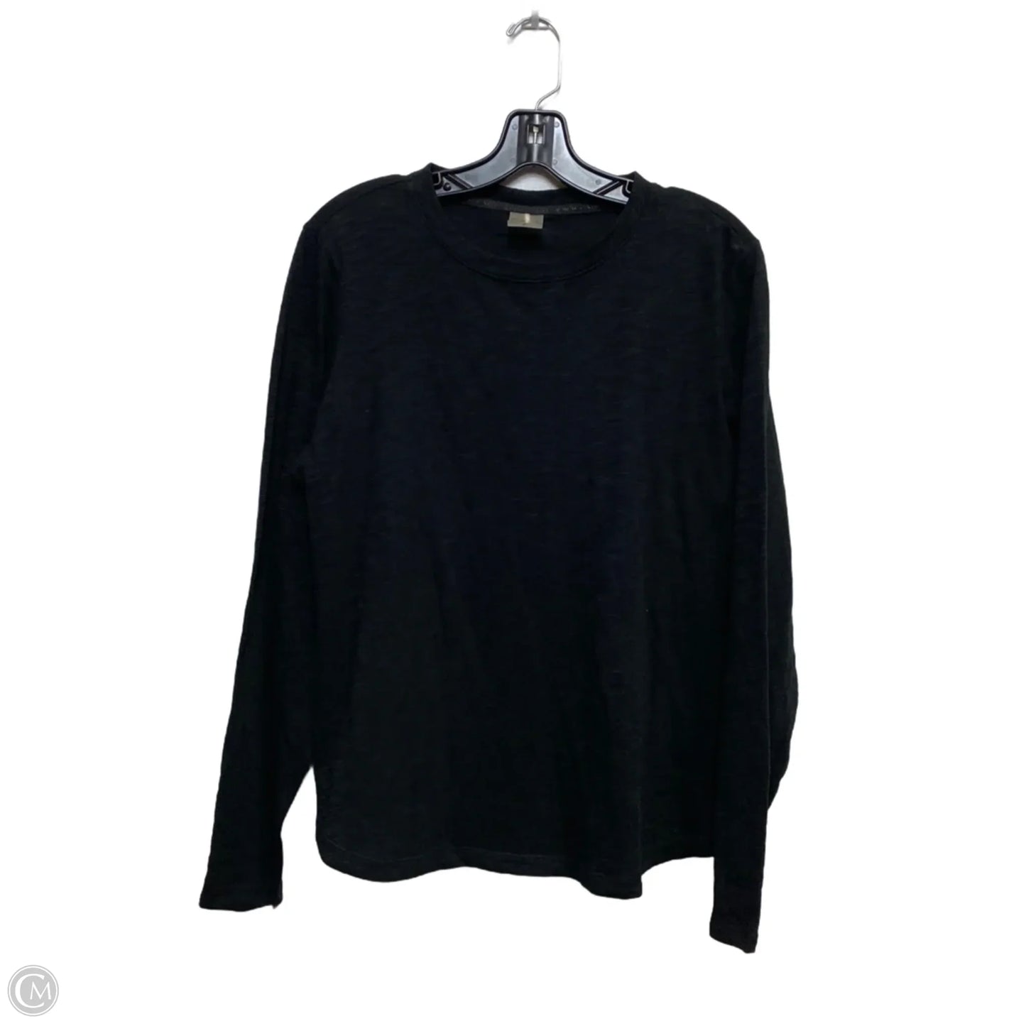 Athletic Top Long Sleeve Crewneck By Calia In Black, Size: L