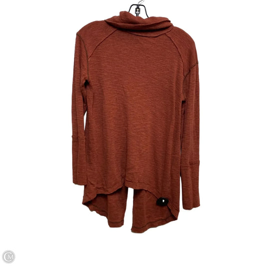 Top Long Sleeve By We The Free In Red, Size: M