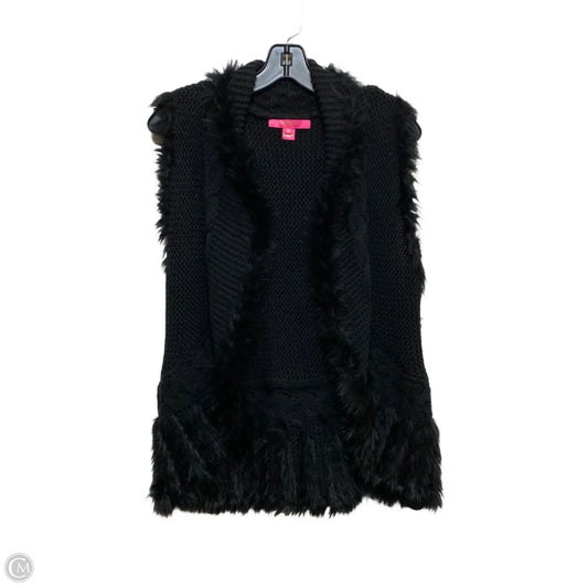 Vest Designer By Lilly Pulitzer In Black, Size: M