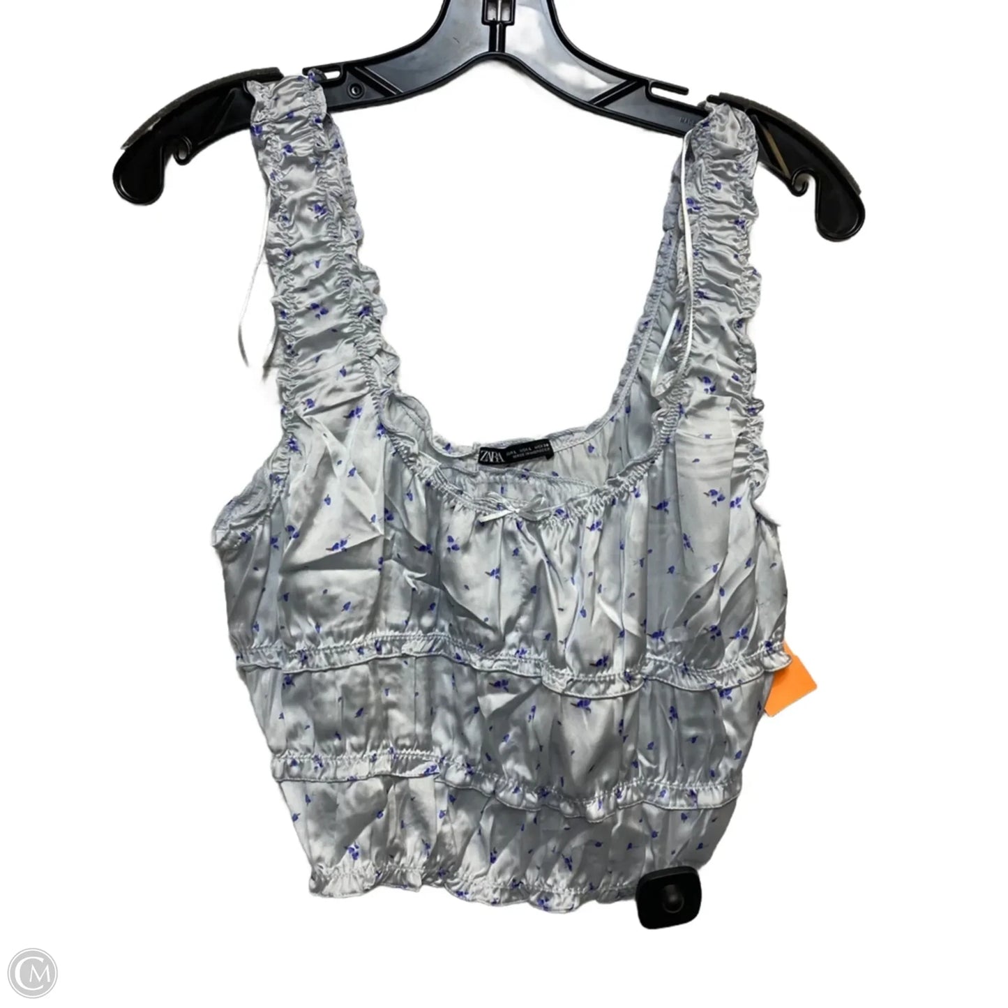 Skirt Set 2pc By Zara In Blue, Size: L