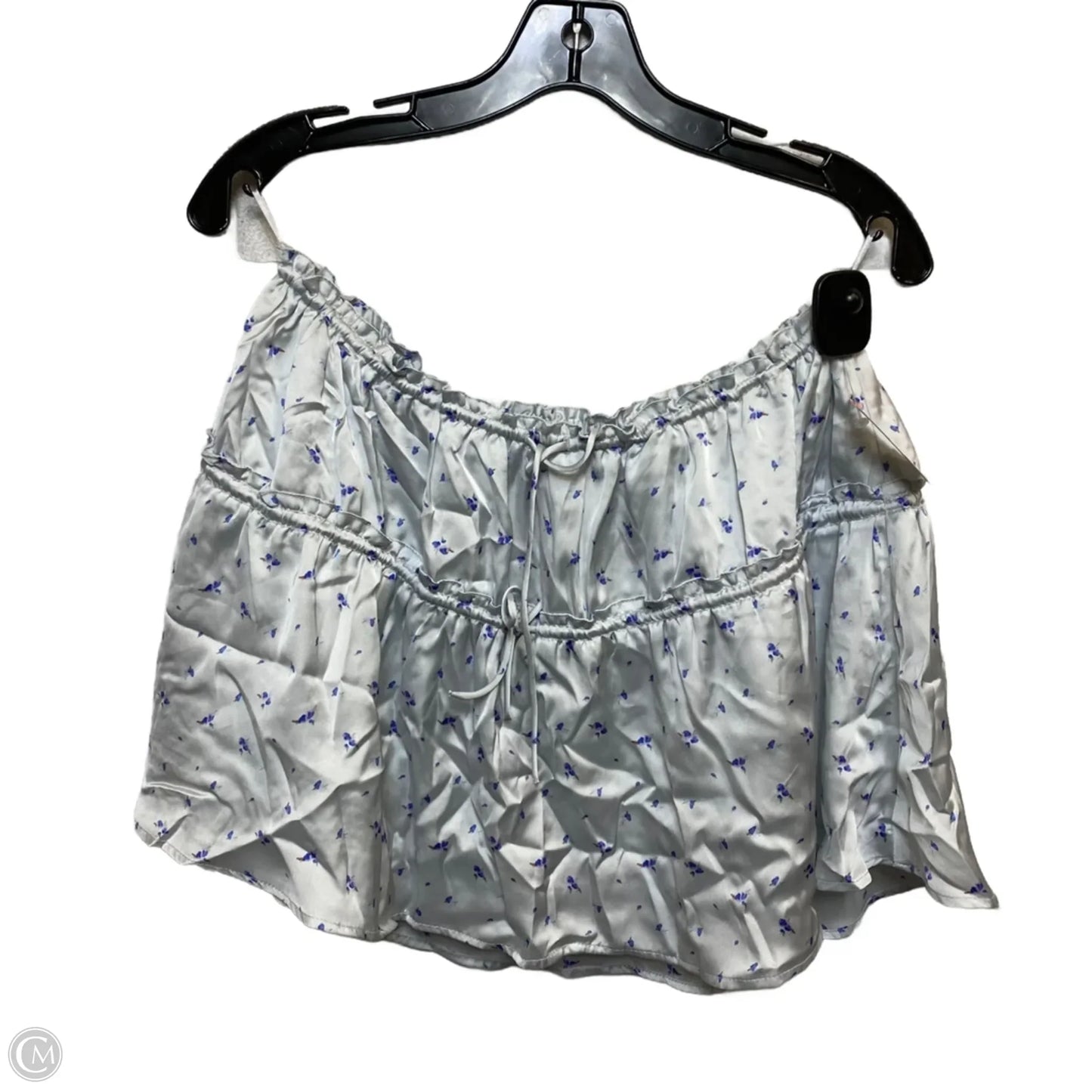 Skirt Set 2pc By Zara In Blue, Size: L