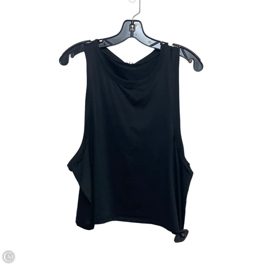 Athletic Tank Top By Fabletics In Black, Size: Xl