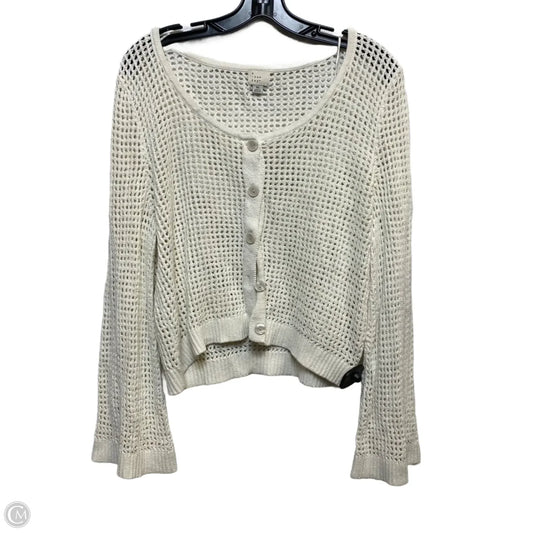 Cardigan By A New Day In Cream, Size: Xl