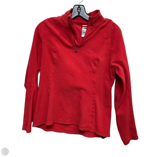 Athletic Fleece By The North Face In Red, Size: S