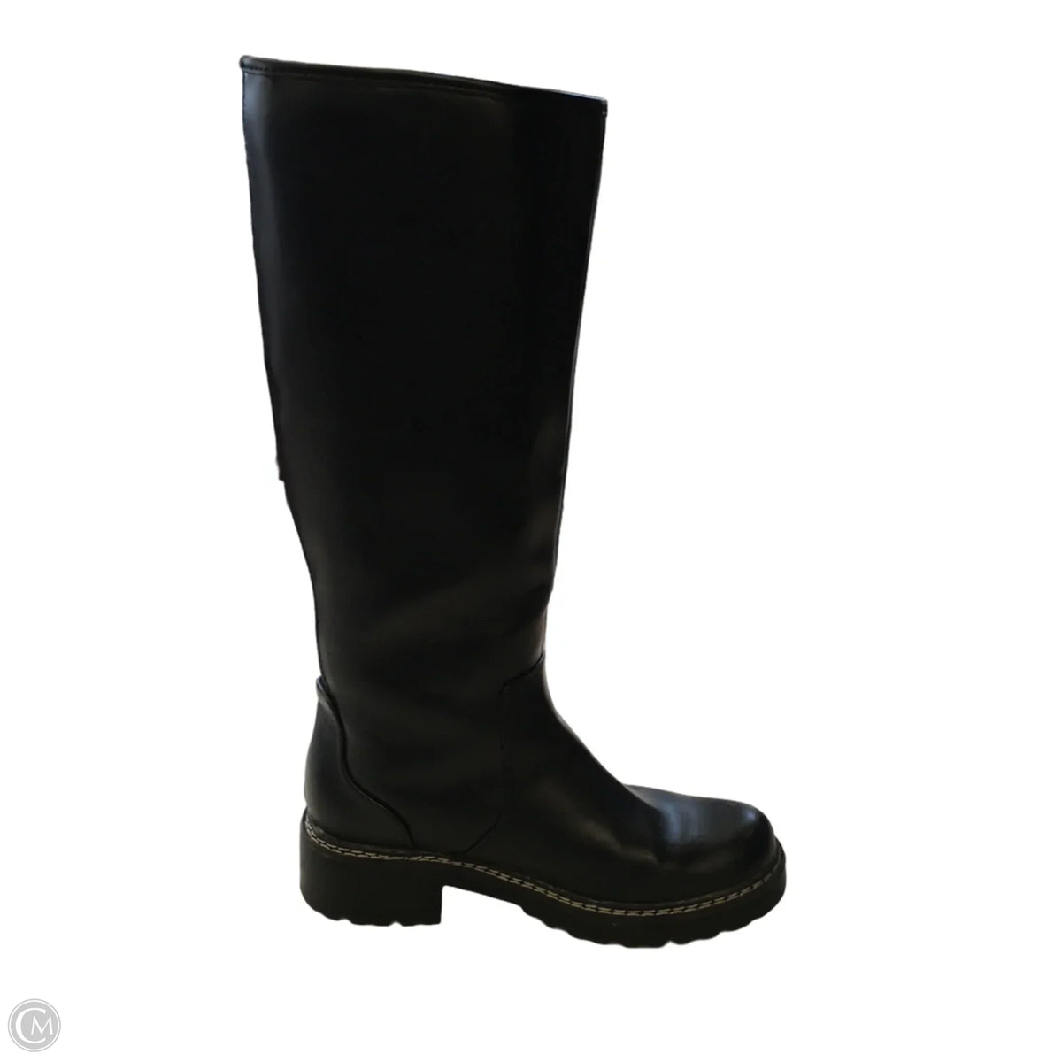 Boots Knee Flats By Universal Thread In Black, Size: 6.5