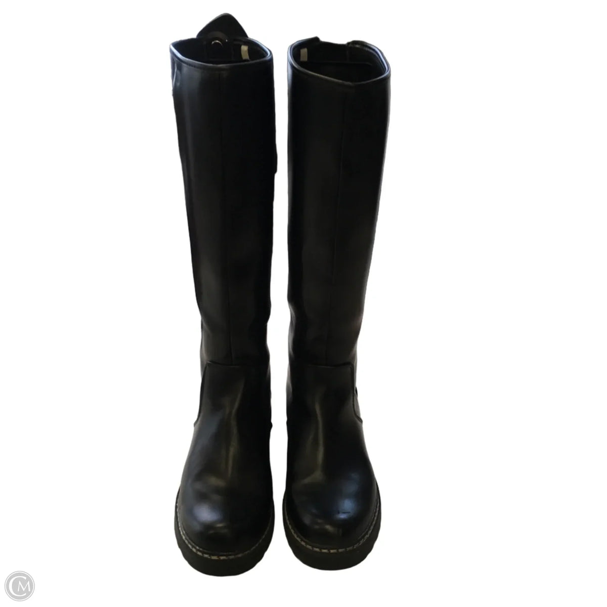 Boots Knee Flats By Universal Thread In Black, Size: 6.5