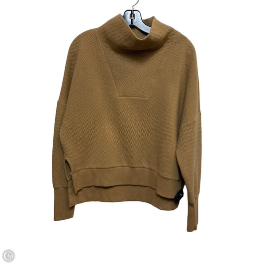 Athletic Sweatshirt Collar By Calia In Brown, Size: S