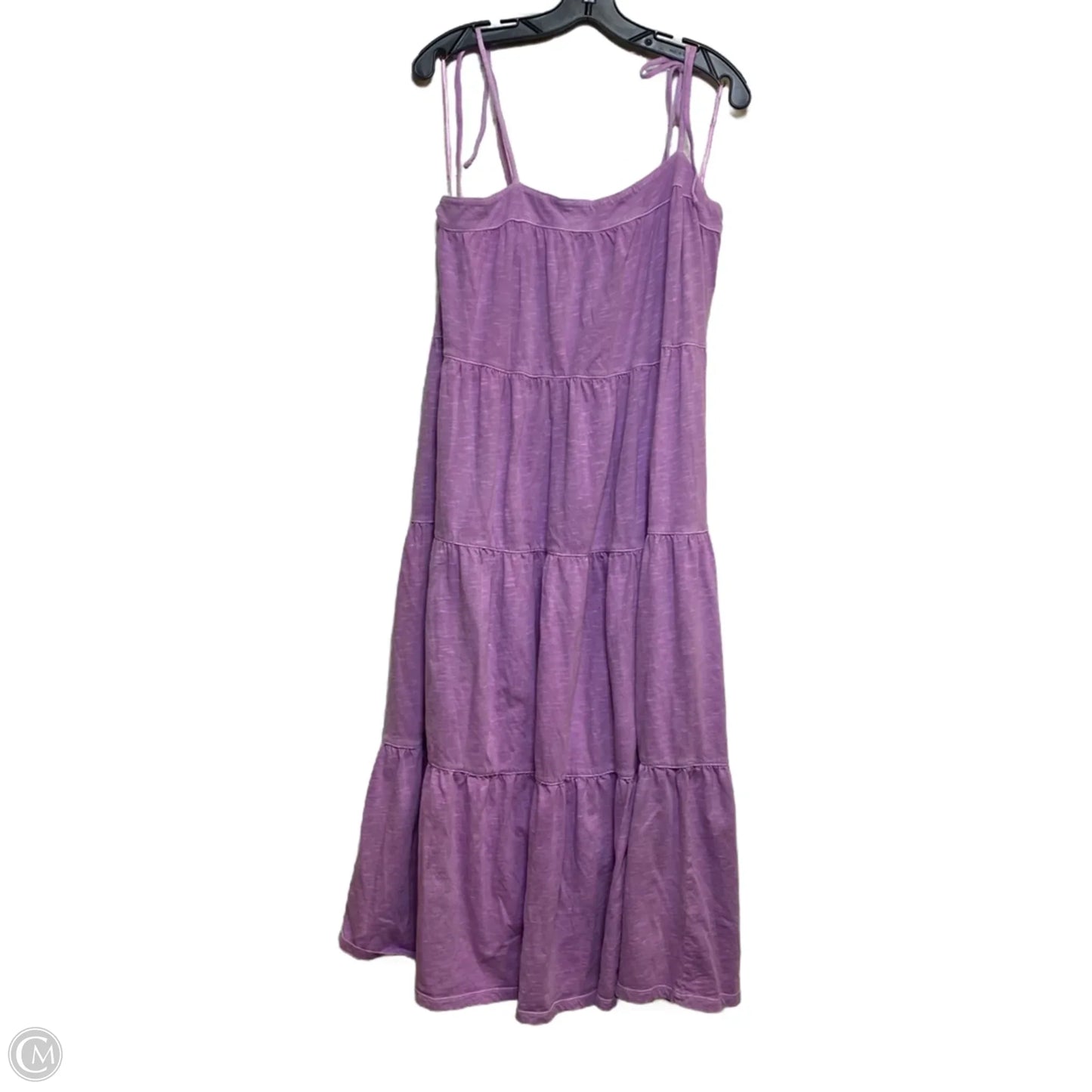 Dress Casual Midi By American Eagle In Purple, Size: Xl
