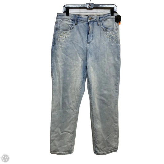 Jeans Straight By Lc Lauren Conrad In Blue Denim, Size: 12