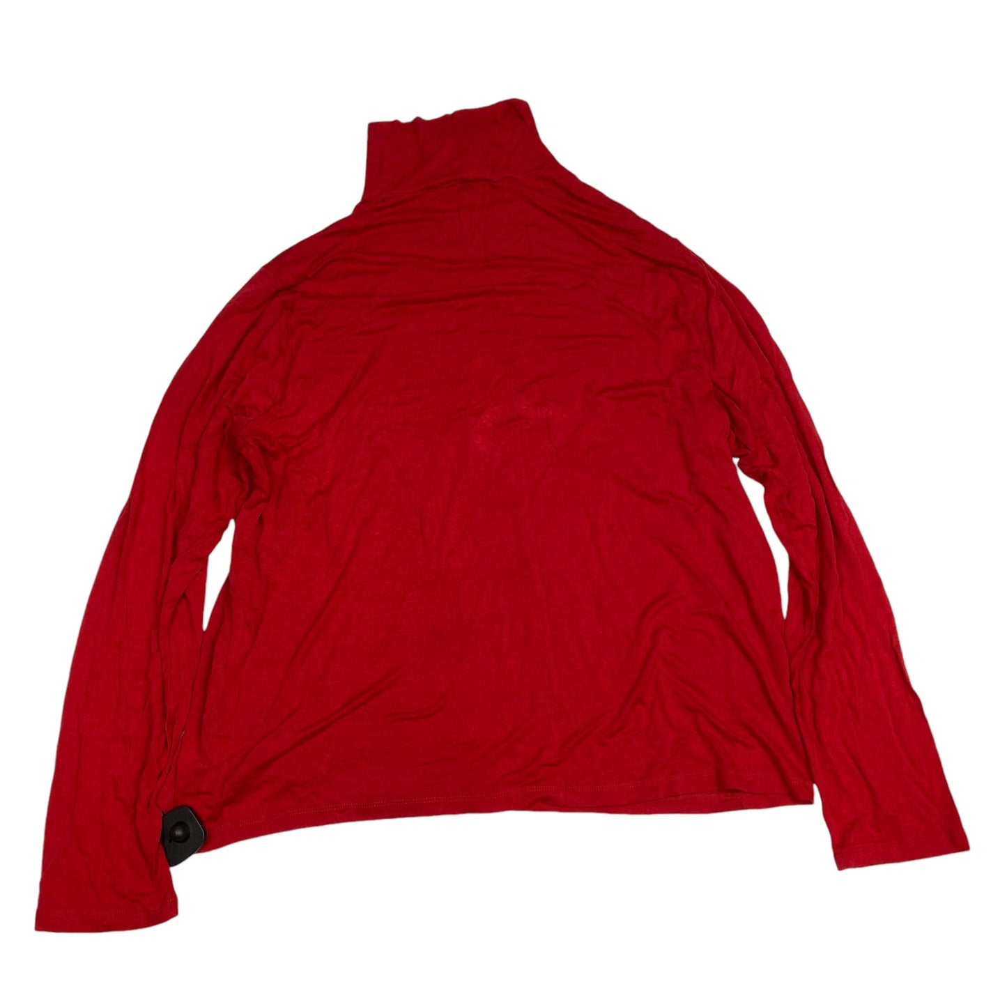 Top Long Sleeve By Its In Red, Size: 2x