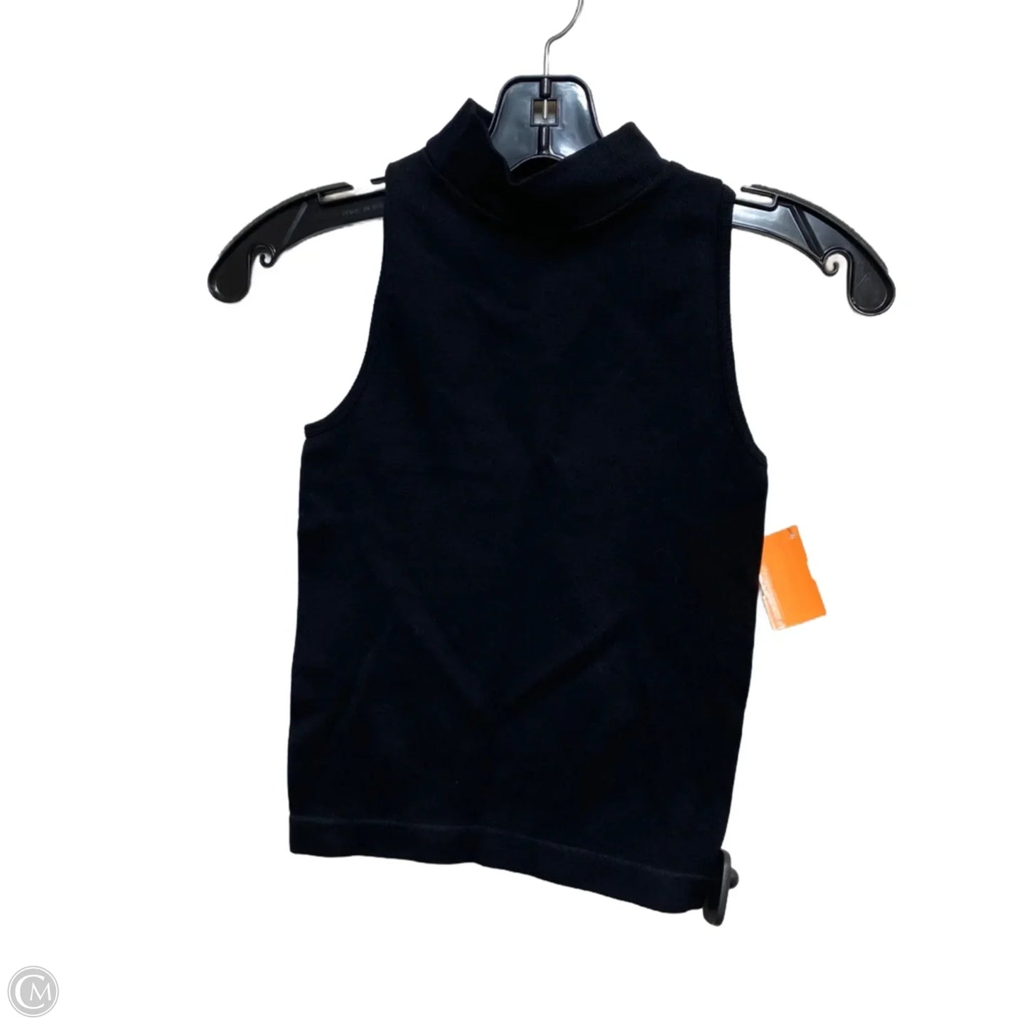 Top Sleeveless By Aura In Black, Size: S