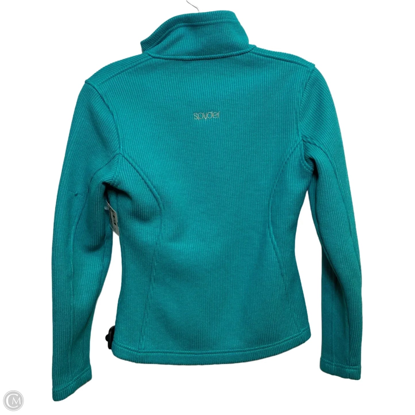 Athletic Jacket By Spyder In Green, Size: Xs