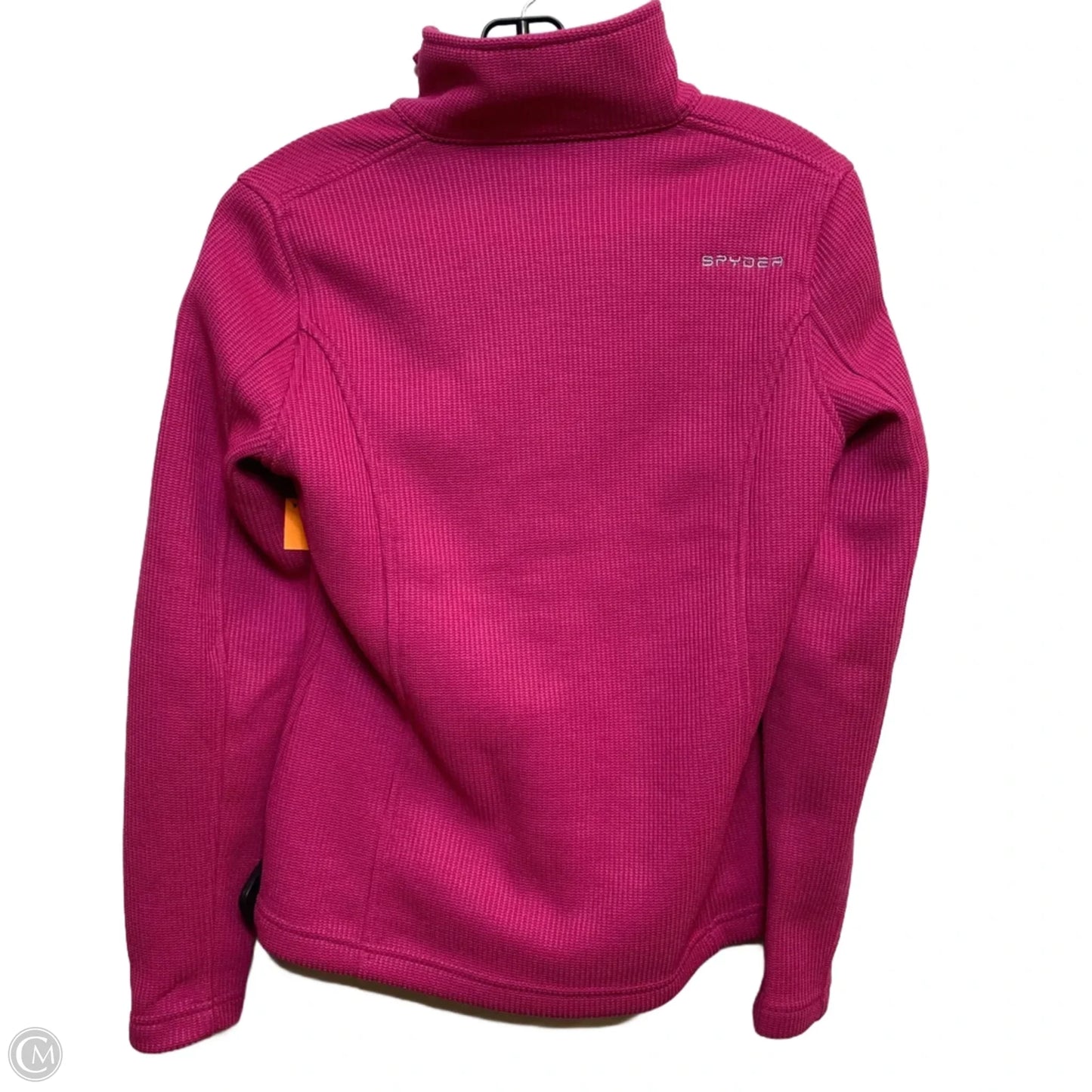 Athletic Jacket By Spyder In Pink, Size: S