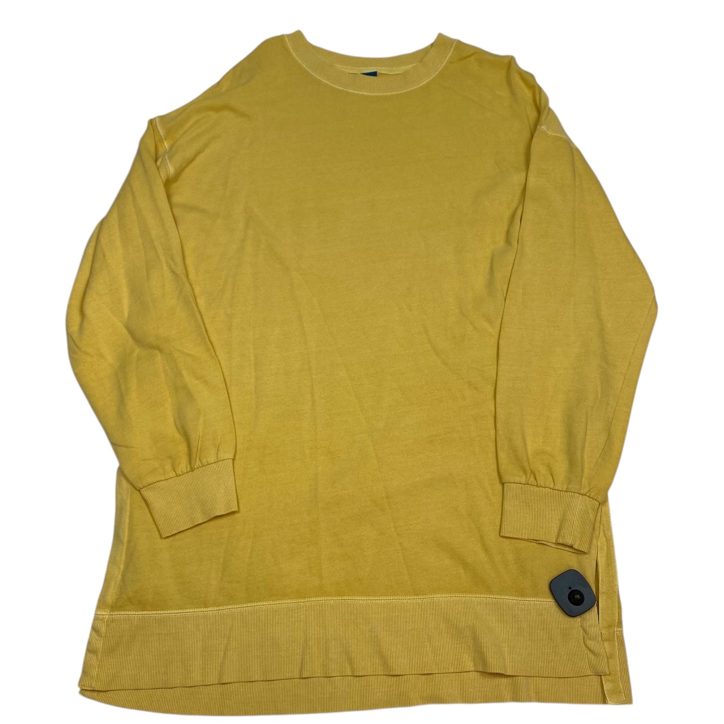 Sweatshirt Crewneck By Old Navy In Yellow, Size: L