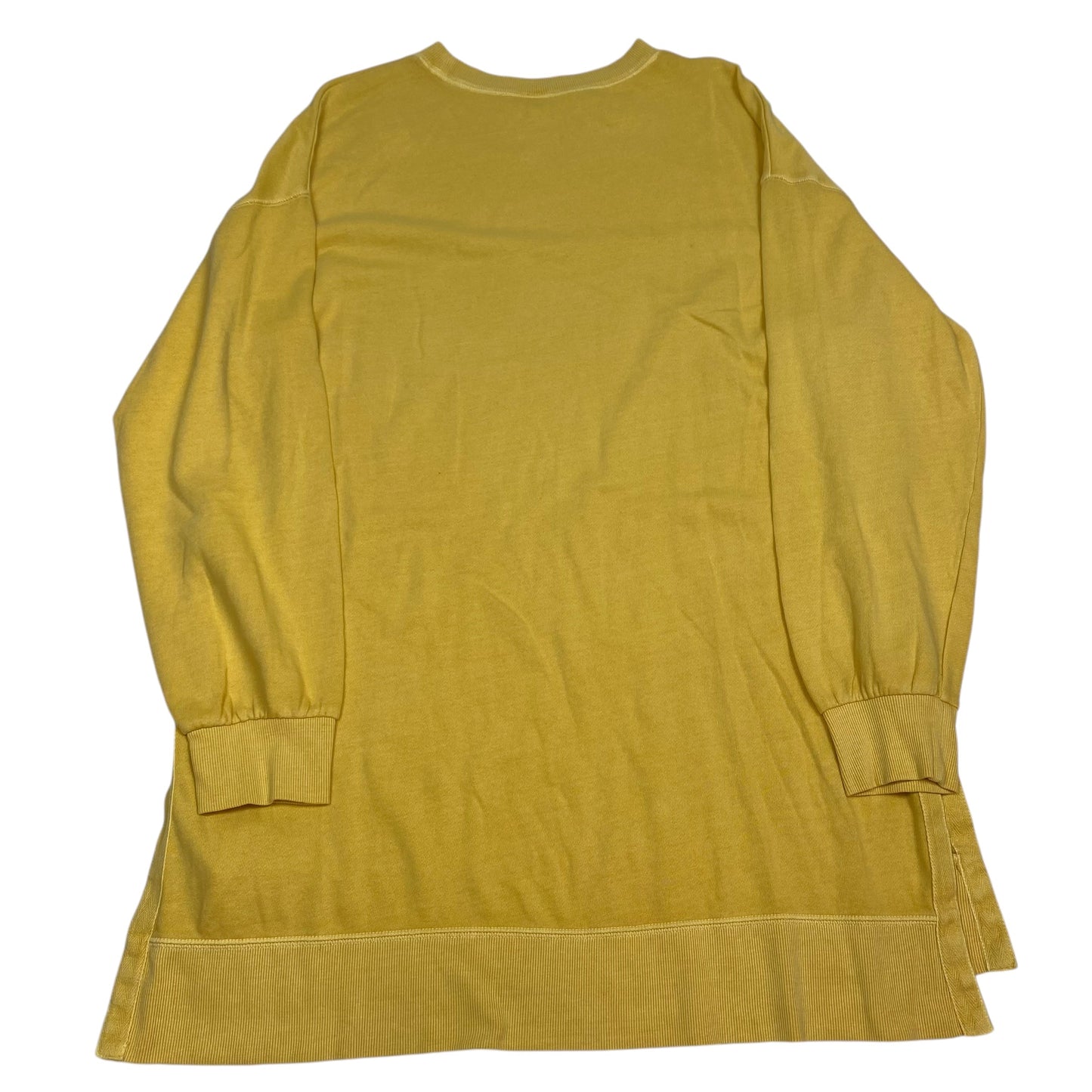 Sweatshirt Crewneck By Old Navy In Yellow, Size: L