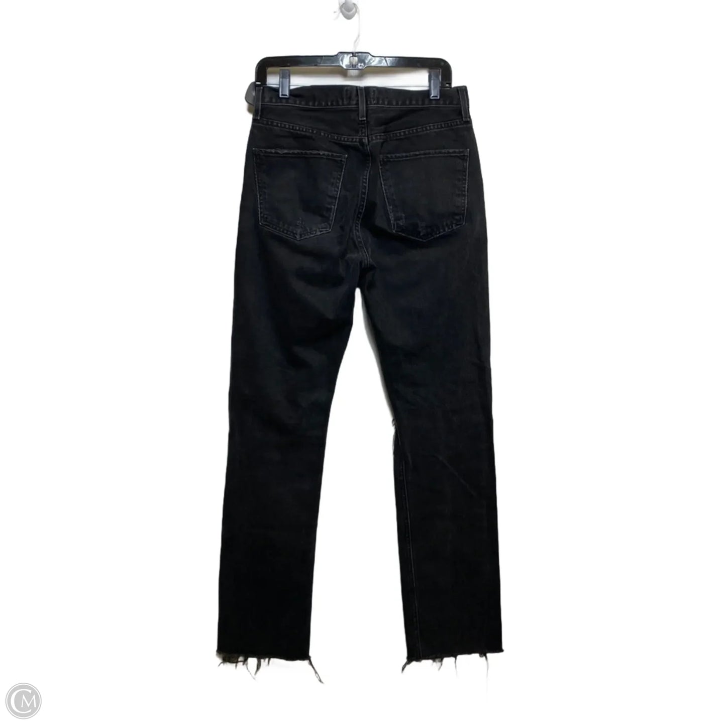 Jeans Designer By Agolde In Black Denim, Size: 4