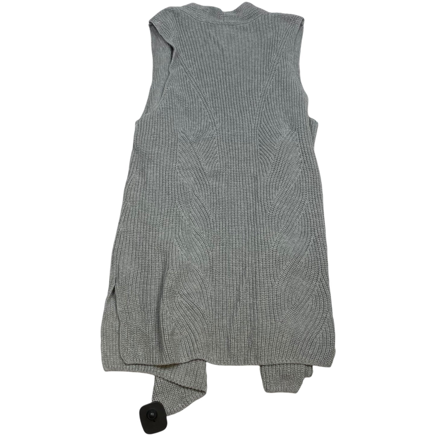 Vest Sweater By Talbots In Grey, Size: S