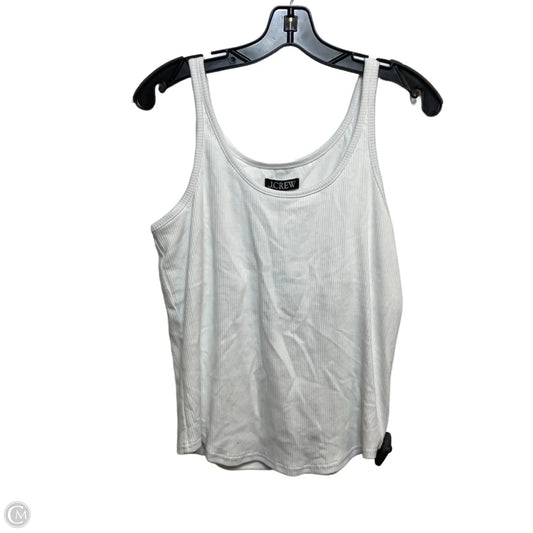 Top Sleeveless By J. Crew In White, Size: Xl