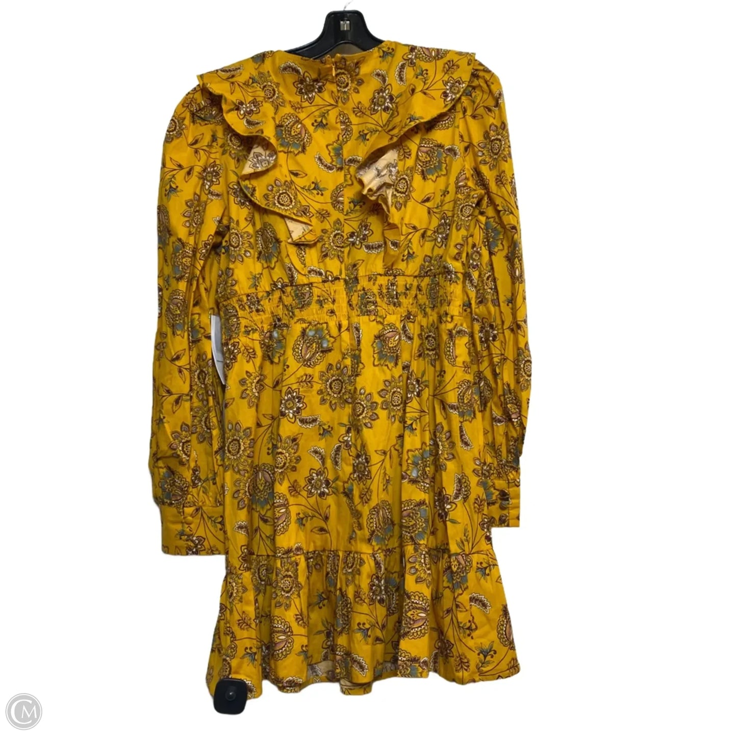 Dress Casual Short By Just Fab In Yellow, Size: Xl