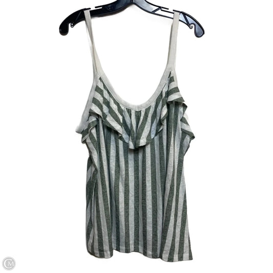 Top Sleeveless By Old Navy In Green, Size: Xxl