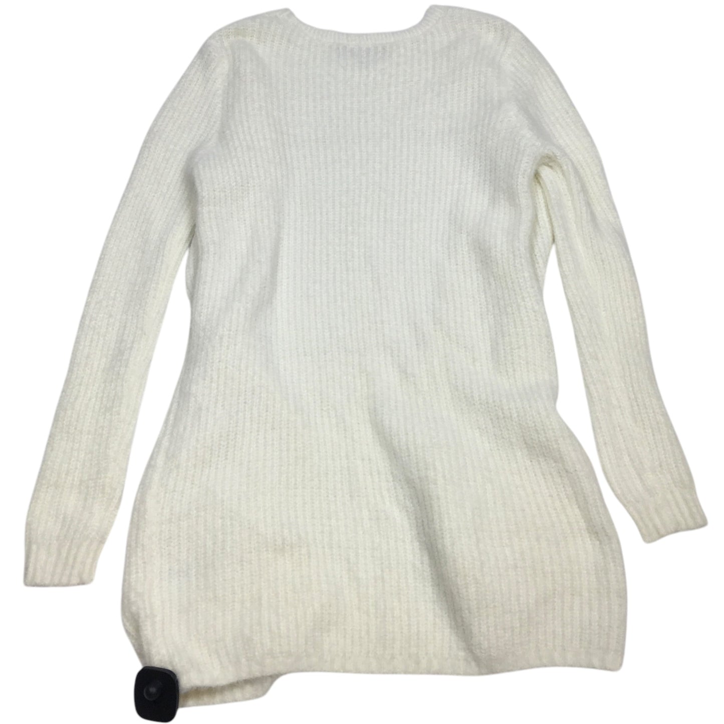 Sweater Cardigan By Love Tree In Cream, Size: S