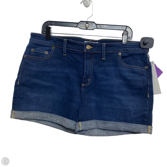 Shorts Designer By Vineyard Vines In Blue Denim, Size: 14