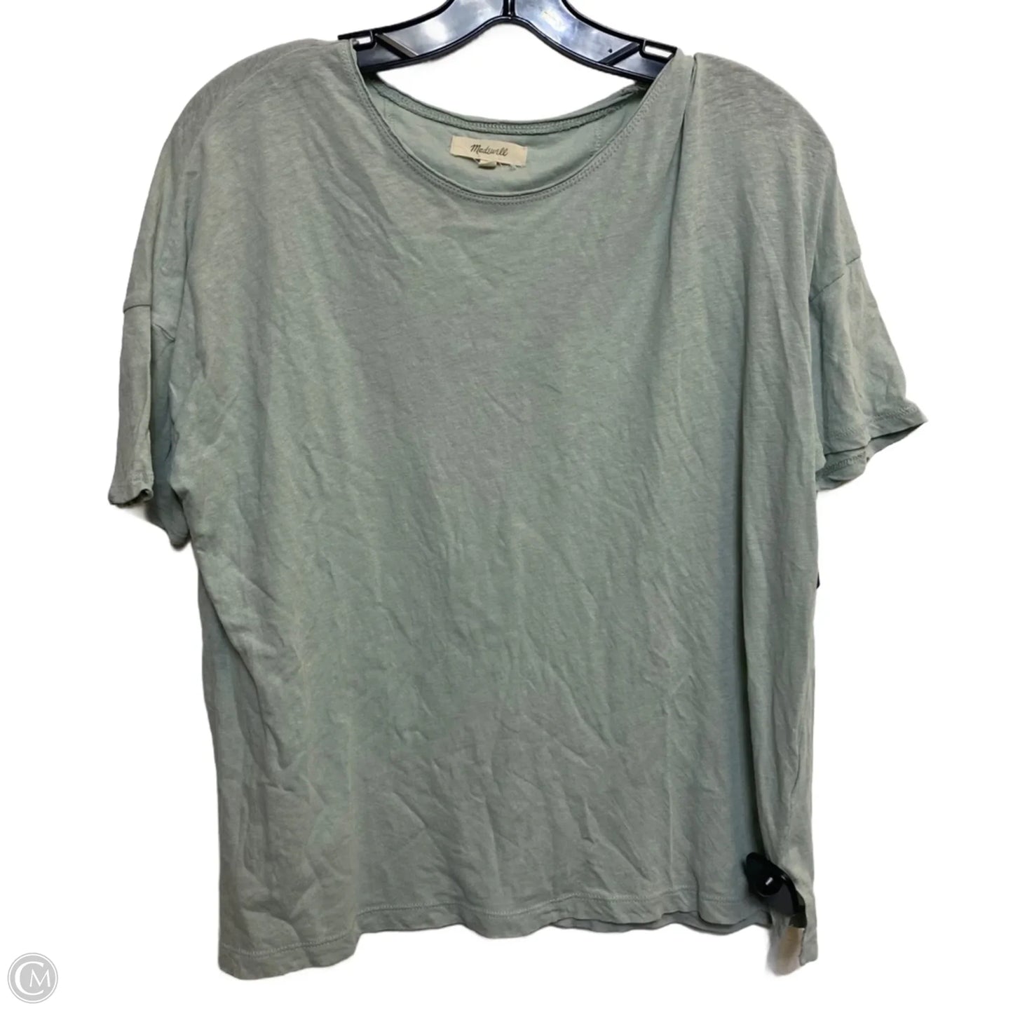 Top Short Sleeve Basic By Madewell In Green, Size: Xs
