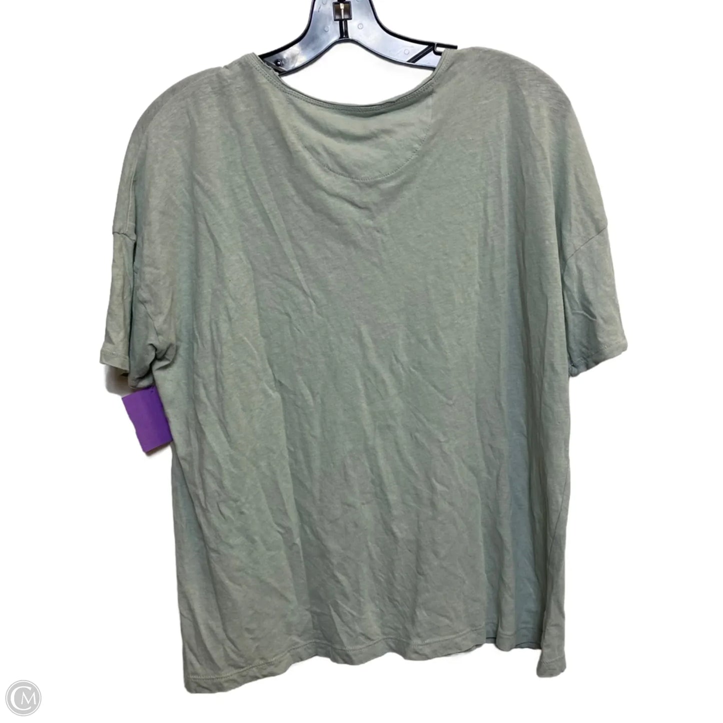 Top Short Sleeve Basic By Madewell In Green, Size: Xs