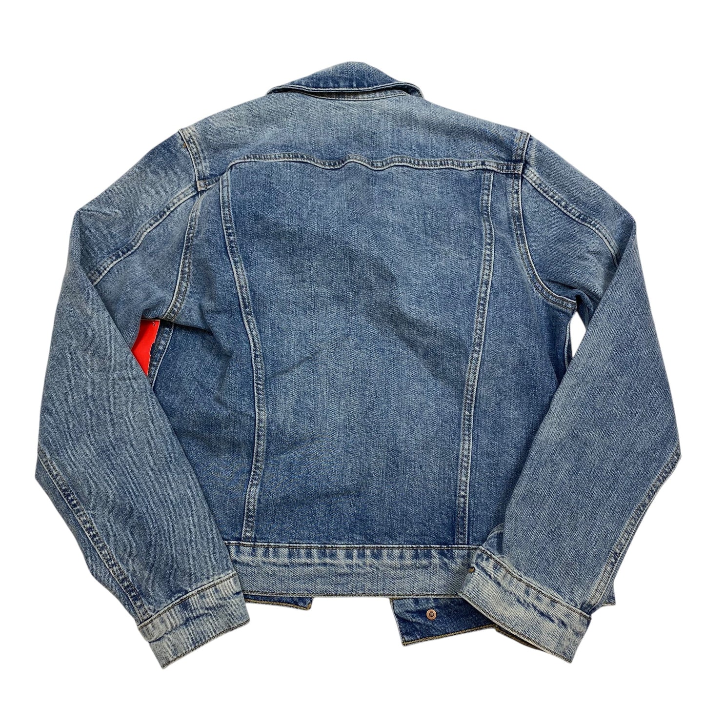 Jacket Denim By Lucky Brand In Blue Denim, Size: S